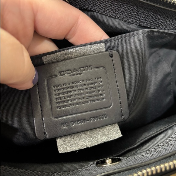 Coach Brooke Carryall Blue and Gray Patchwork with COA - Picture 9 of 13